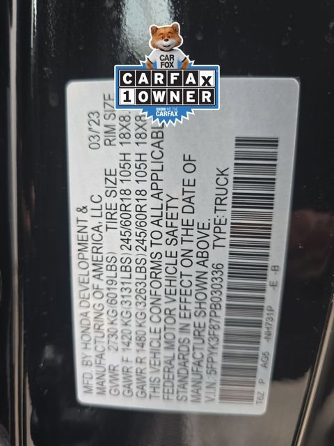 Used 2023 Honda Ridgeline Black Edition image 30