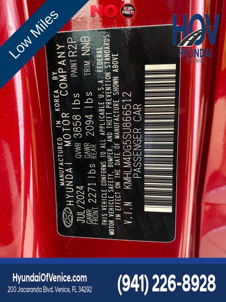 Certified 2025 Hyundai Elantra Sport FWD image 55