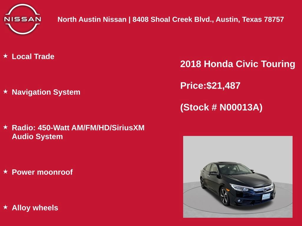 Used 2018 Honda Civic Touring image 11