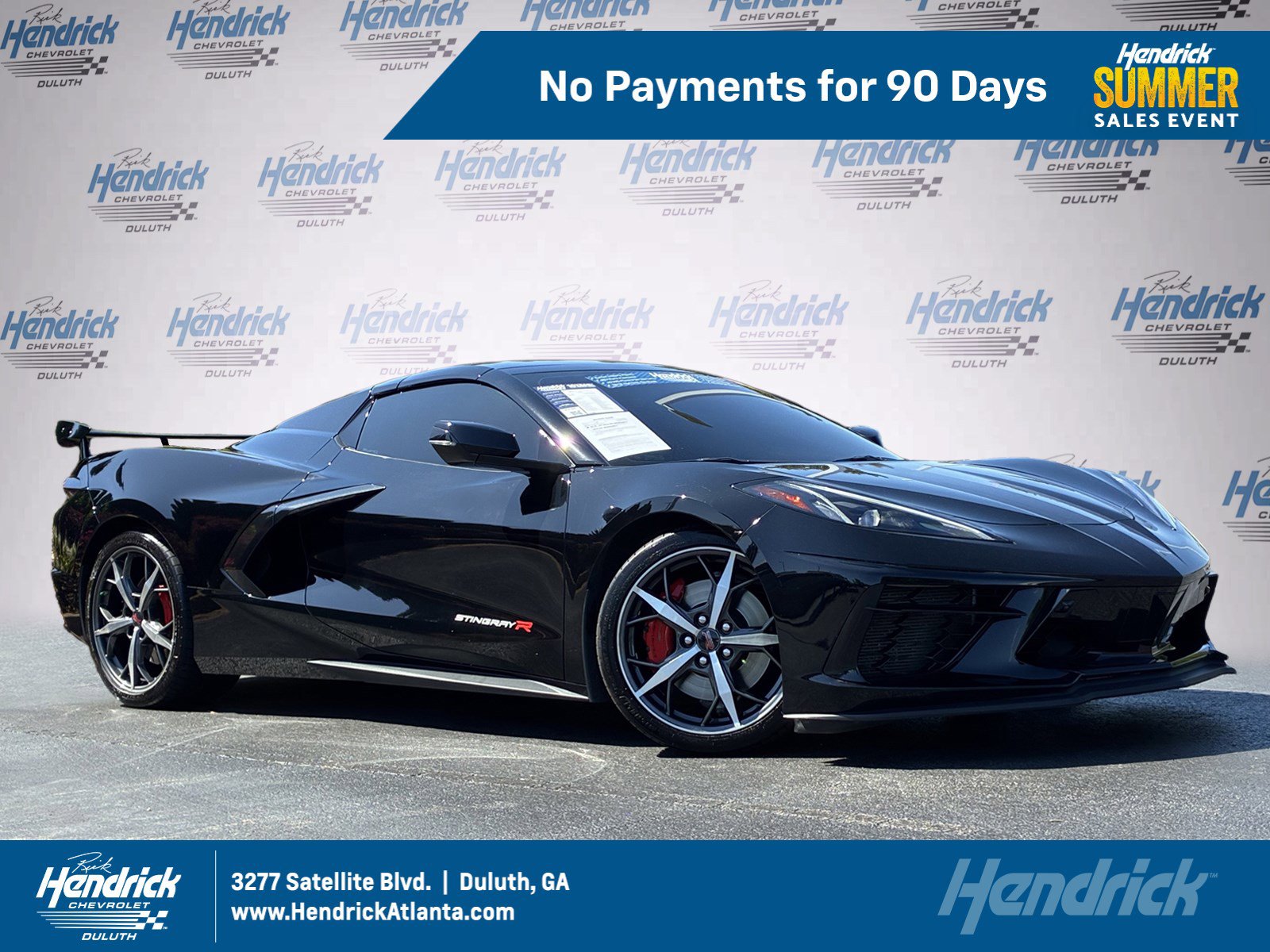 Used 2023 Chevrolet Corvette Stingray Preferred Conv w/ Z51 Performance Package RWD image 1