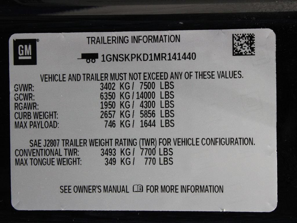 Used 2021 Chevrolet Tahoe Z71 AWD/4WD image 65