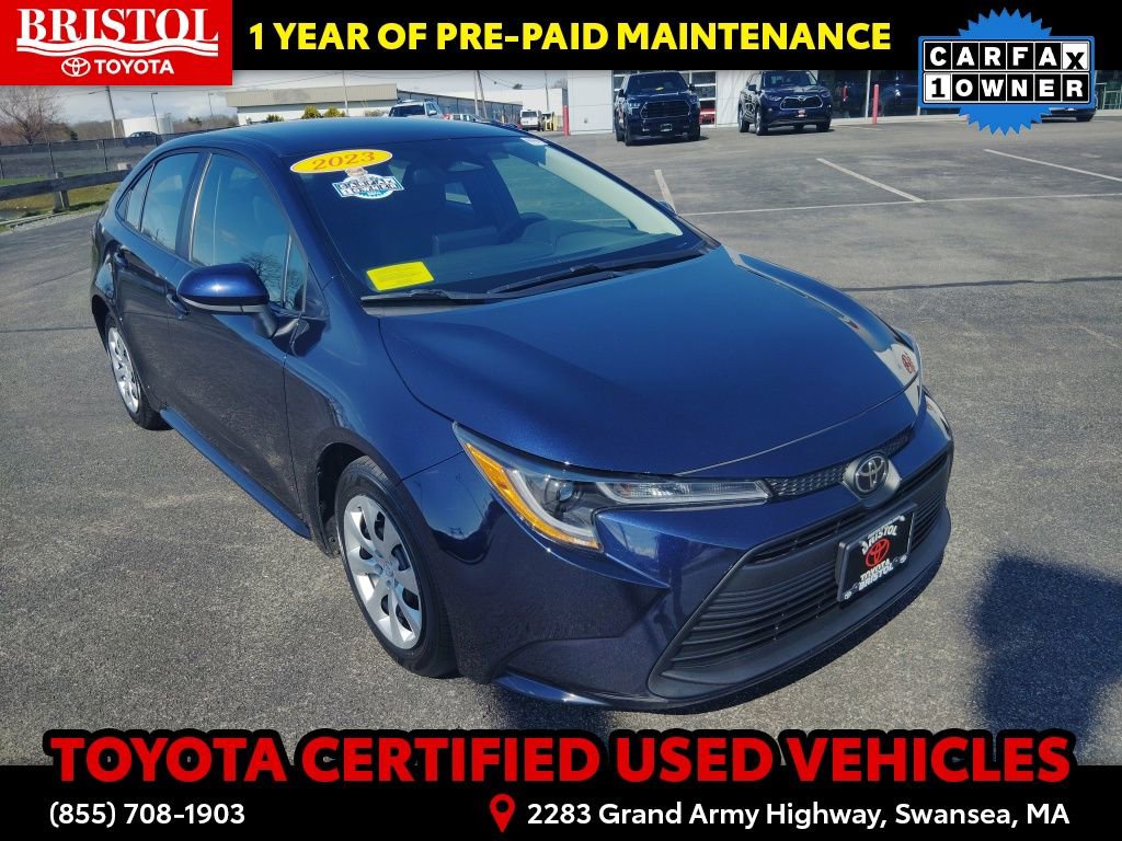 Certified 2023 Toyota Corolla LE