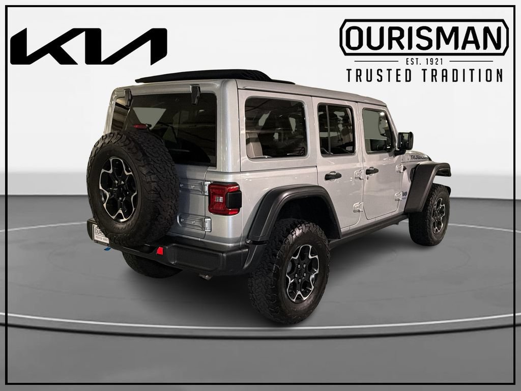 Used 2022 Jeep Wrangler Unlimited Rubicon 4xe w/ Cold Weather Group AWD/4WD image 4