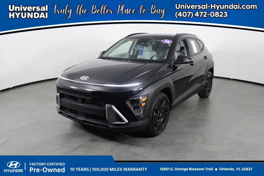 Certified 2026 Hyundai Kona SEL Sport FWD image 1