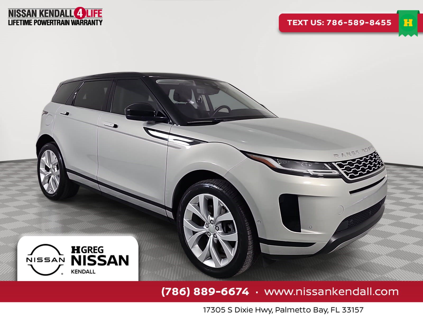 Used 2020 Land Rover Range Rover Evoque SE AWD/4WD image 1