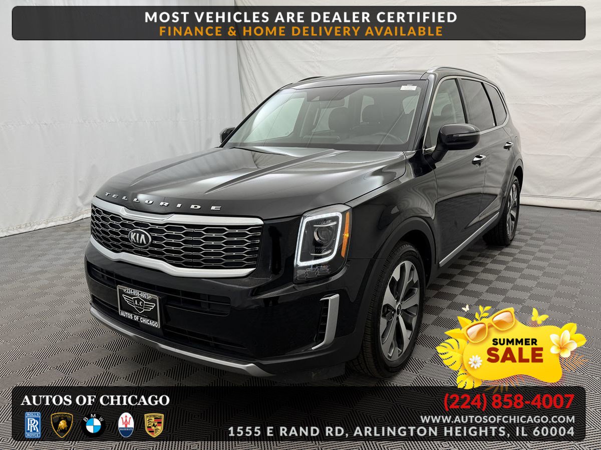 Used 2020 Kia Telluride S w/ S 8 Passenger Seating Package AWD/4WD image 1