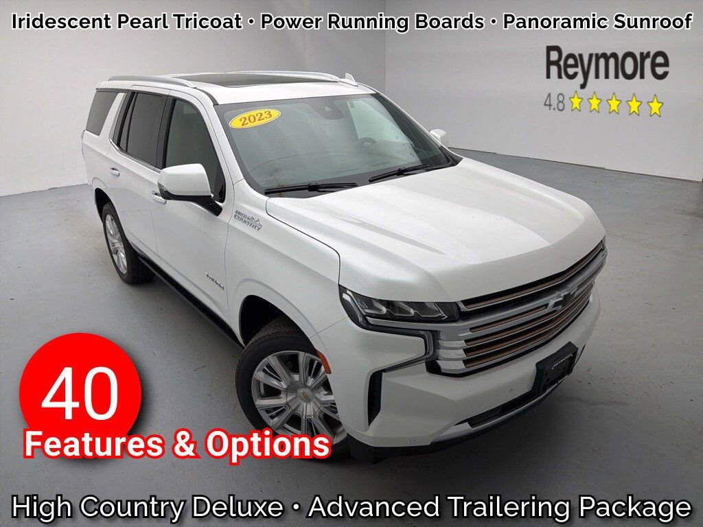 Certified 2023 Chevrolet Tahoe High Country image 1