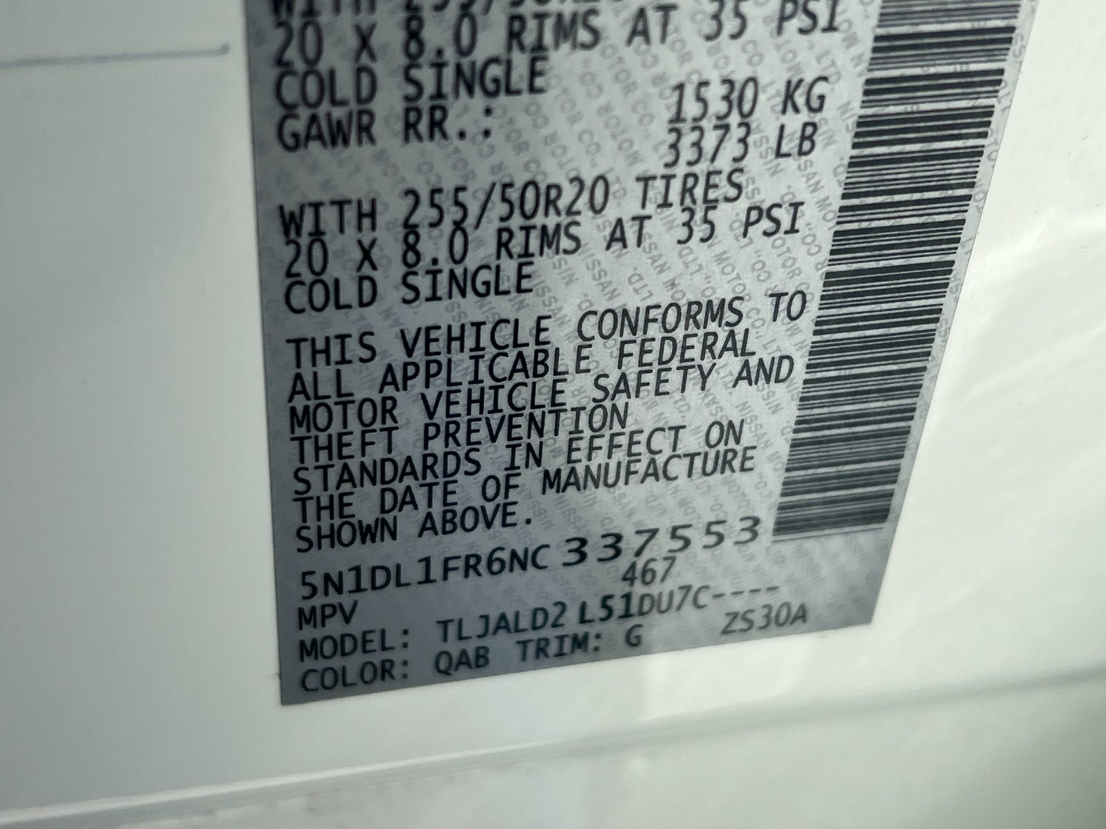 Used 2022 INFINITI QX60 Luxe w/ Cargo Package FWD image 30