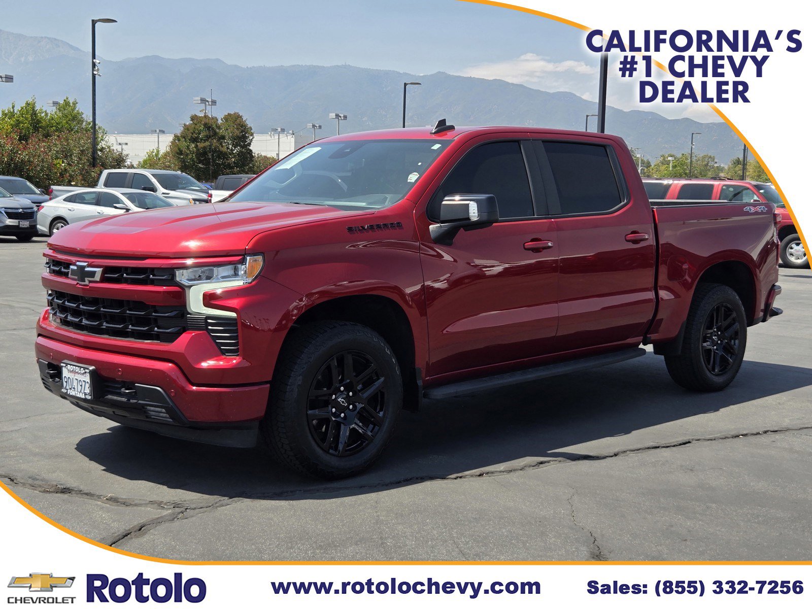 Used 2024 Chevrolet Silverado 1500 RST w/ RST All Star Premium Package AWD/4WD image 3