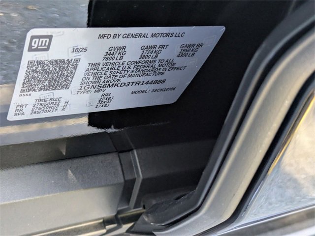 New 2026 Chevrolet Tahoe LS w/ LPO, Dark Essentials Package image 41