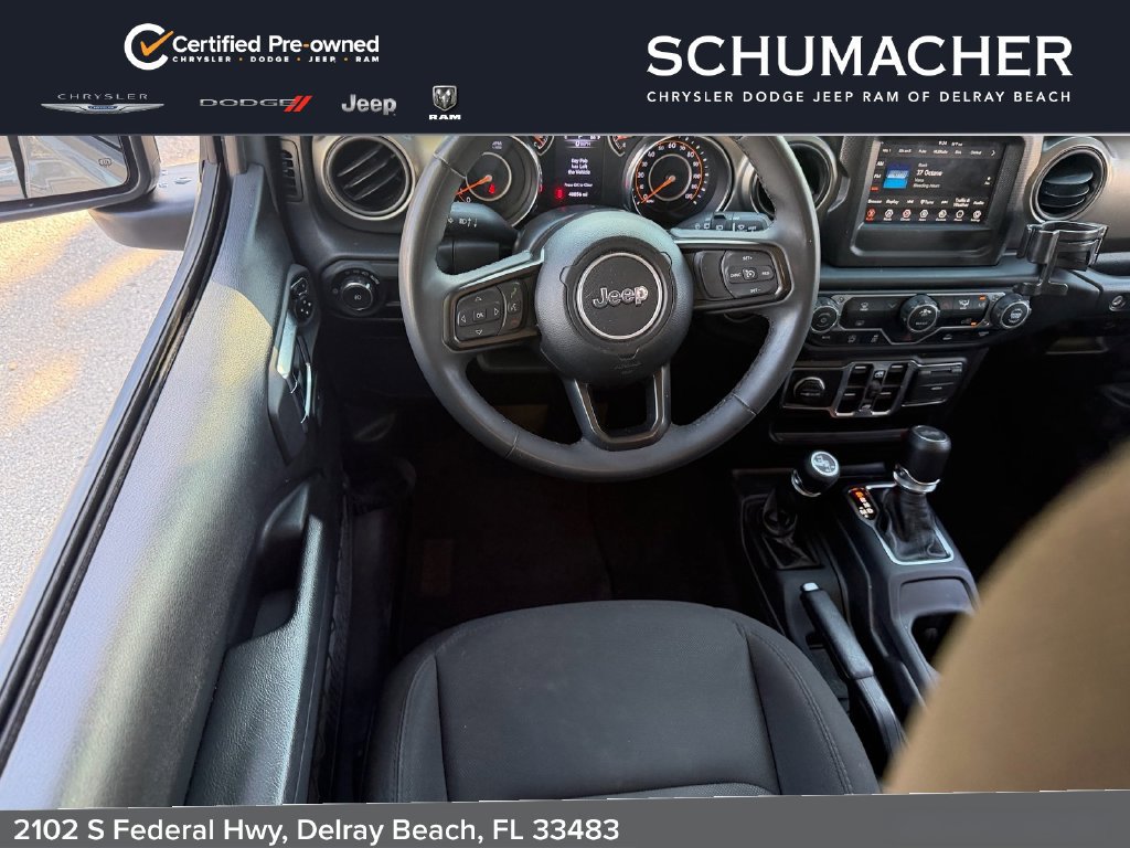 Certified 2023 Jeep Wrangler Unlimited Sport AWD/4WD image 13
