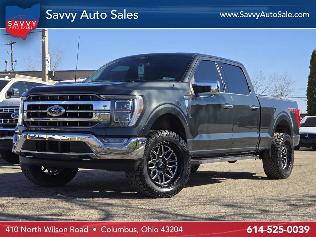 Used 2021 Ford F150 Lariat w/ Equipment Group 502A High image 1