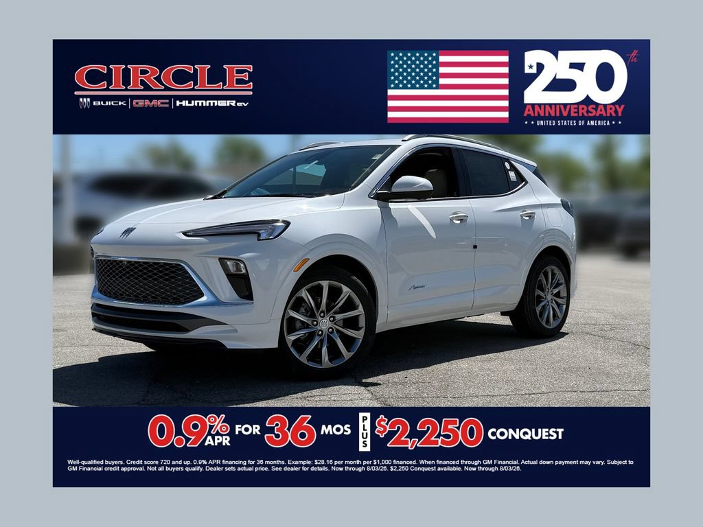 New 2026 Buick Encore GX Avenir w/ Avenir Technology Package FWD 360° Tour