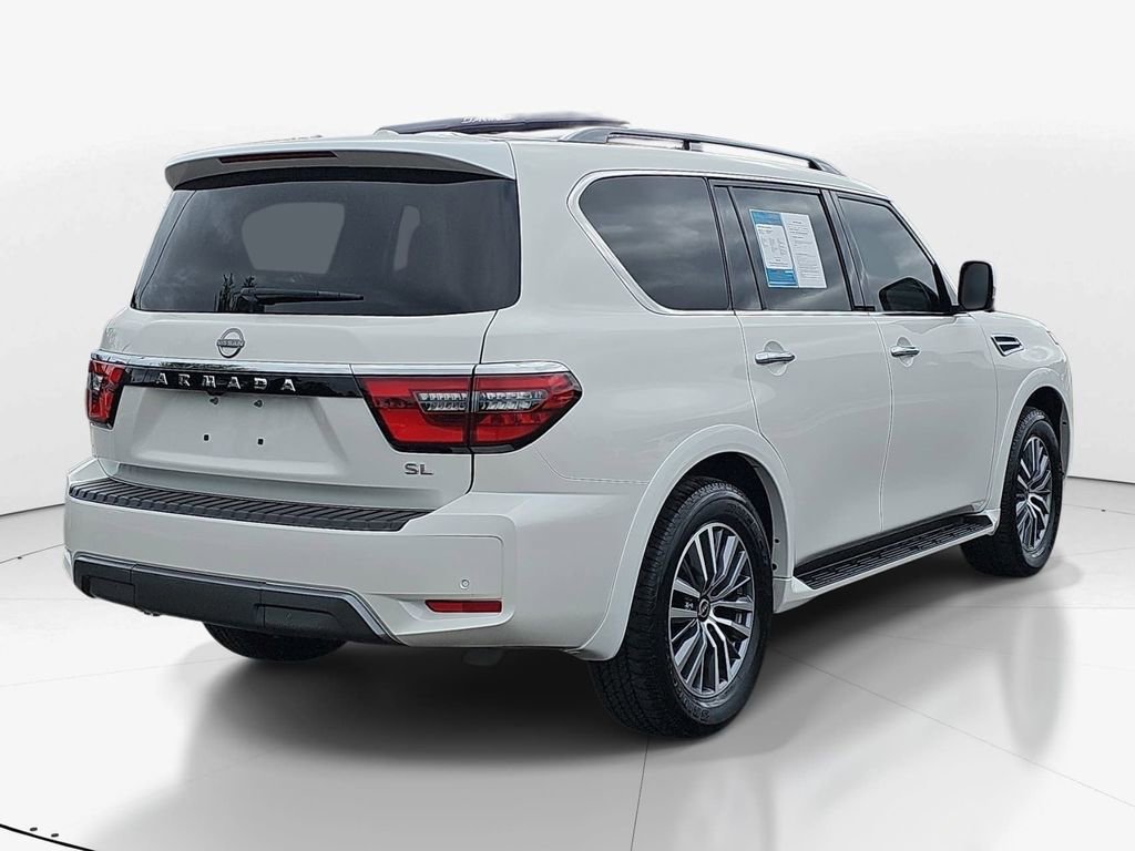 Used 2023 Nissan Armada SL w/ Captain's Chairs Package AWD/4WD image 5