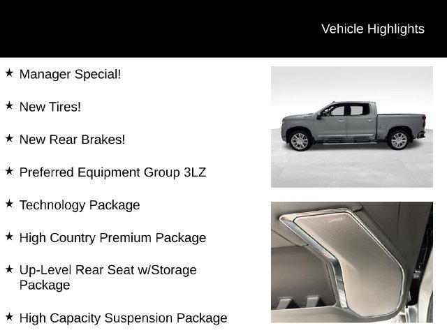 Certified 2024 Chevrolet Silverado 1500 High Country w/ High Country Premium Package AWD/4WD image 27