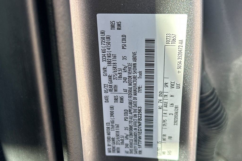 Used 2022 Ford F150 XLT w/ Equipment Group 302A High image 32