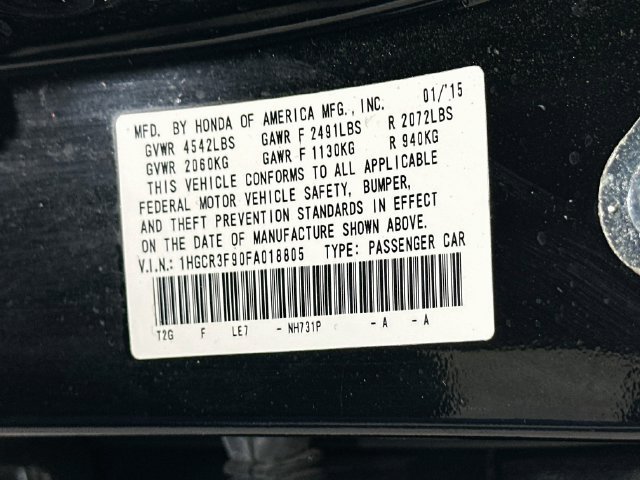 Used 2015 Honda Accord Touring image 38