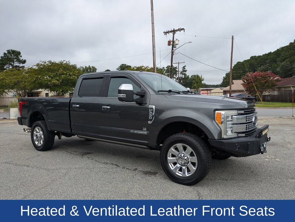 Used 2017 Ford F350 Platinum w/ Platinum Ultimate Package AWD/4WD image 2