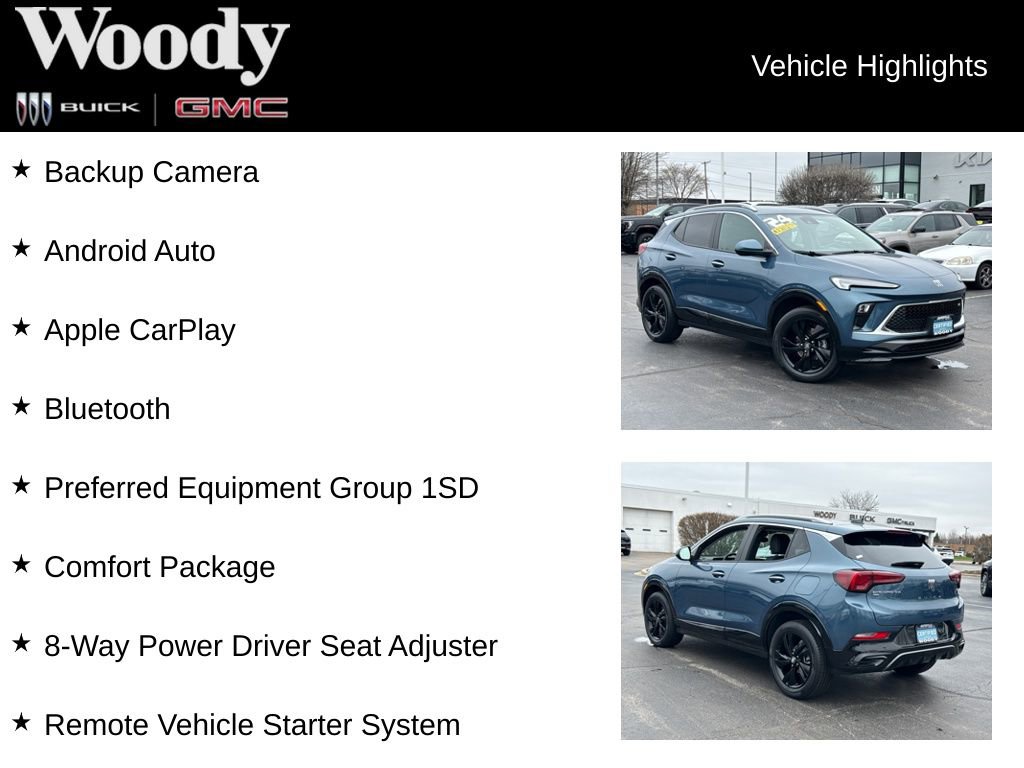 Certified 2024 Buick Encore GX Sport Touring w/ Comfort Package AWD/4WD image 3