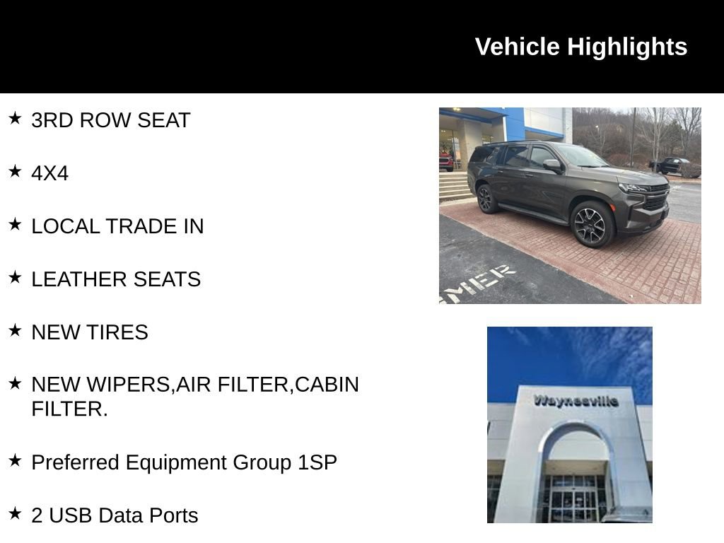 Used 2021 Chevrolet Suburban RST image 2