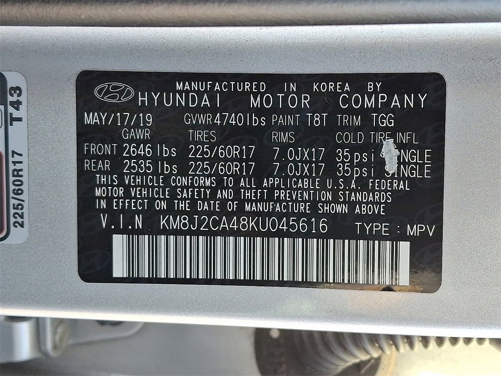 Used 2019 Hyundai Tucson SE image 26