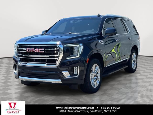 Used 2021 GMC Yukon SLT w/ Rear Media and Nav Package