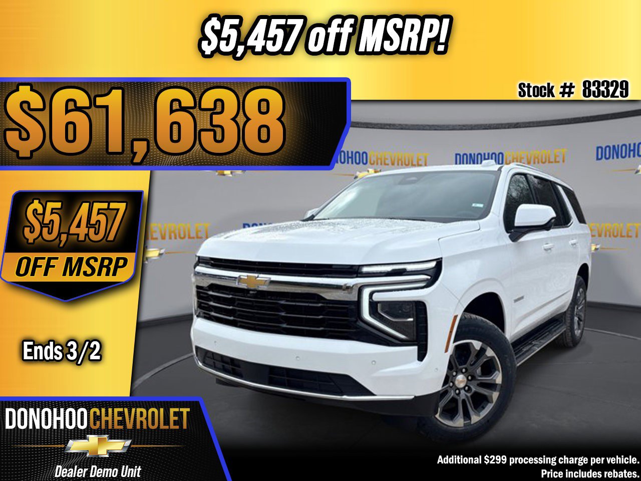 New 2026 Chevrolet Tahoe LS image 1