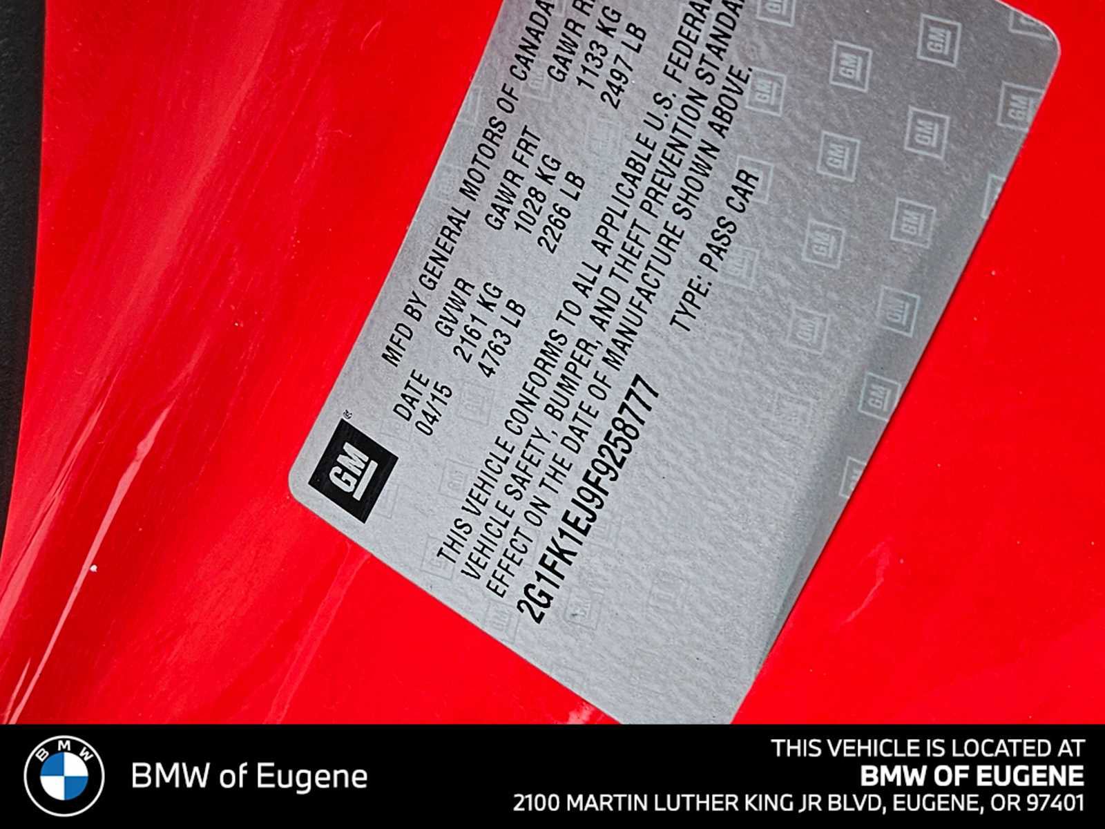 Used 2015 Chevrolet Camaro SS w/ RS Package RWD image 25