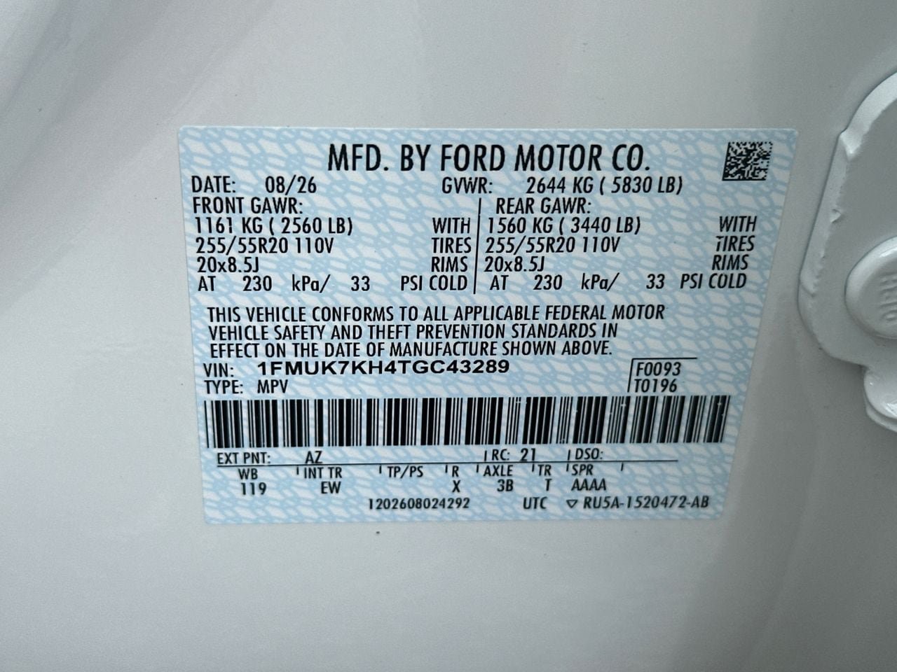 New 2026 Ford Explorer ST-Line RWD image 32