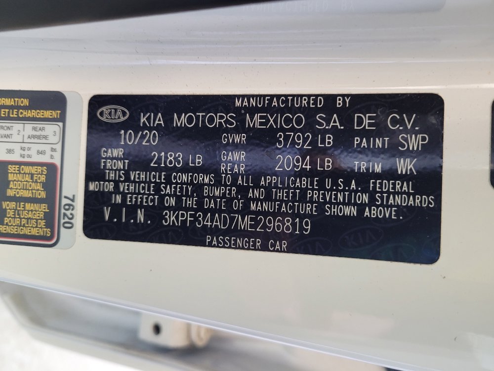 Used 2021 Kia Forte GT-Line w/ GT-Line Premium Package image 33