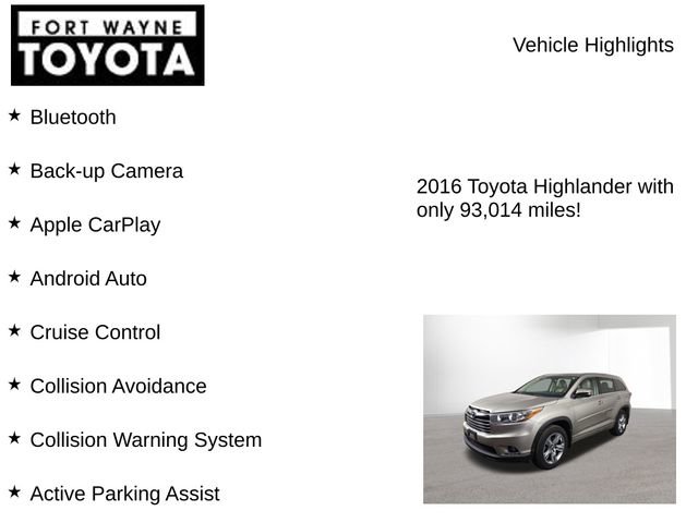 Used 2016 Toyota Highlander Limited image 7