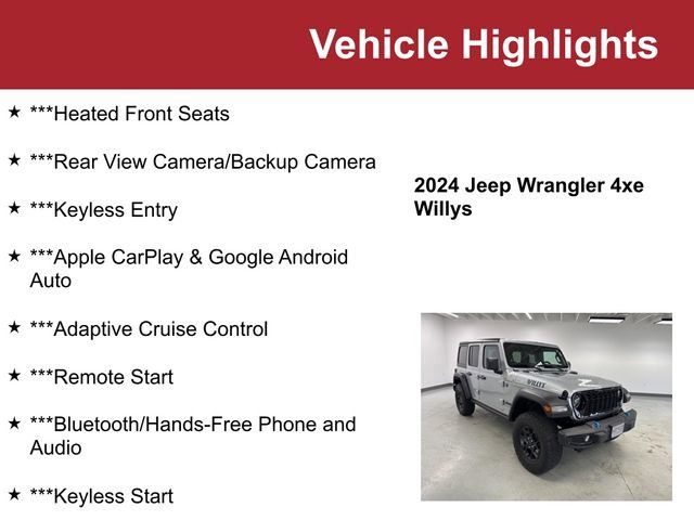 Used 2024 Jeep Wrangler Unlimited AWD/4WD image 2