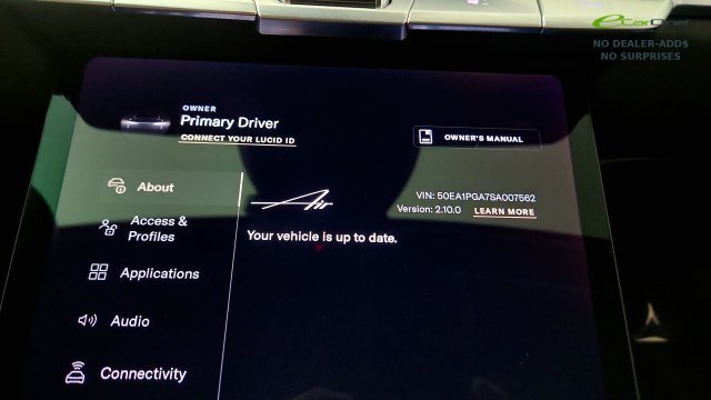 Used 2025 Lucid Air Pure RWD image 67
