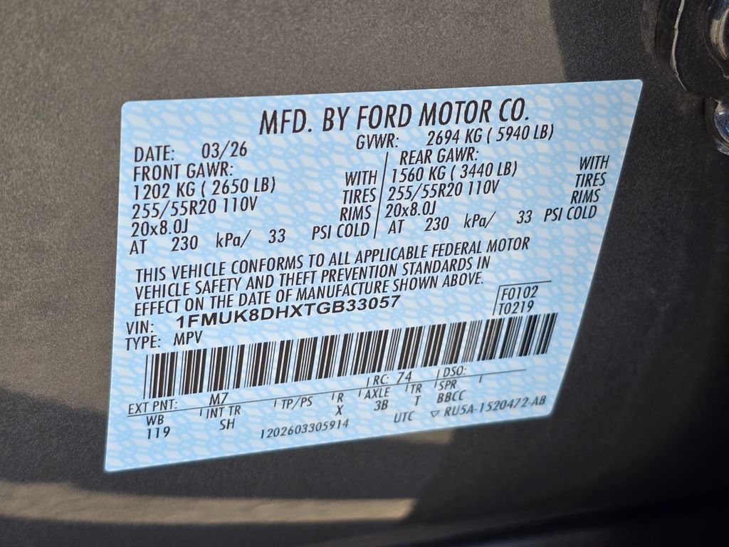 New 2026 Ford Explorer Active w/ Active Comfort Package AWD/4WD image 34