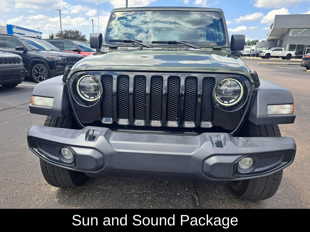 Certified 2021 Jeep Wrangler Unlimited Sport AWD/4WD image 9