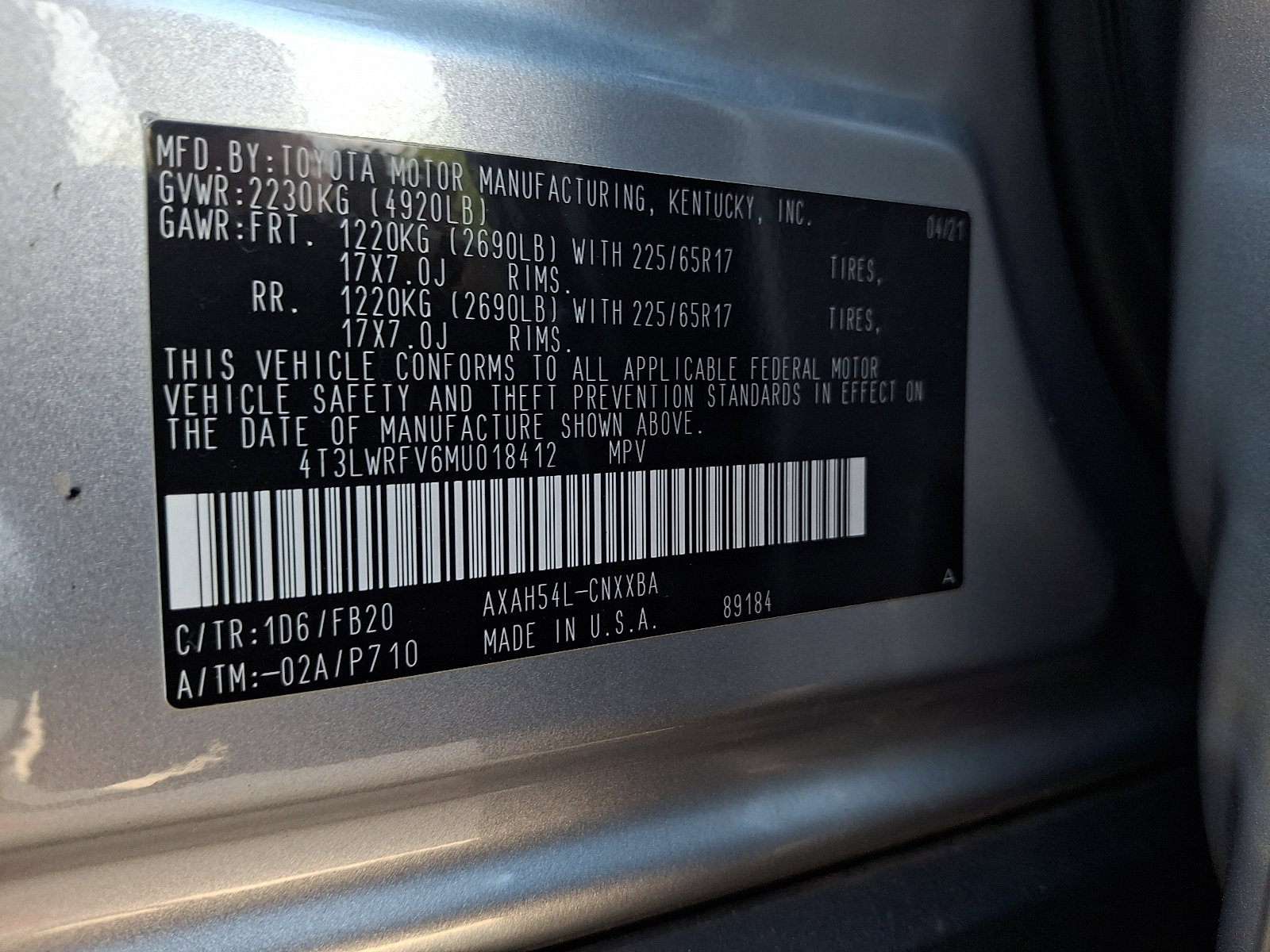 Used 2021 Toyota RAV4 LE image 27