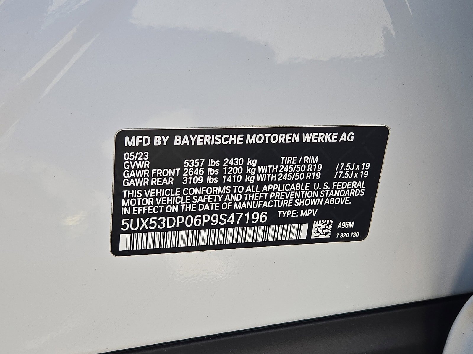 Used 2023 BMW X3 xDrive30i w/ Convenience Package AWD/4WD image 26