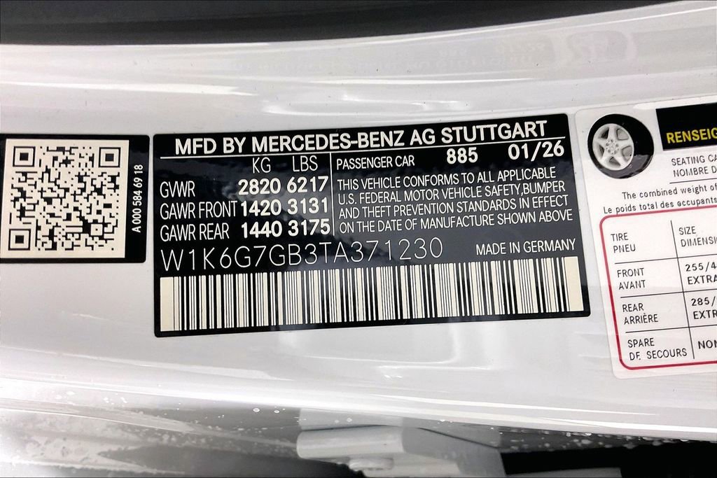 New 2026 Mercedes-Benz S 580 4MATIC Sedan image 12
