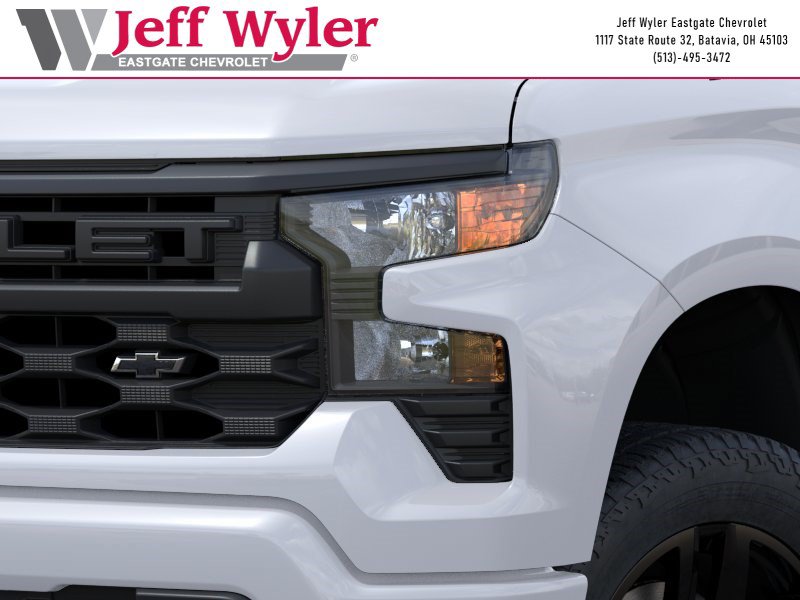 New 2026 Chevrolet Silverado 1500 Custom w/ Turbomax Blackout Package AWD/4WD image 11