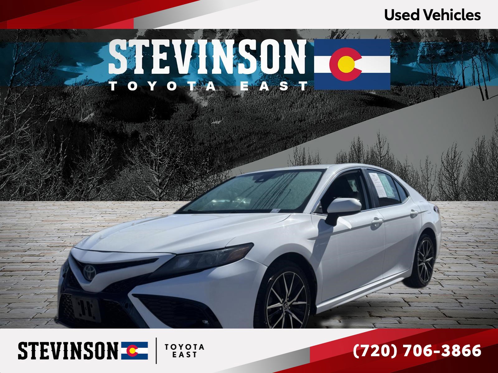 Used 2021 Toyota Camry SE FWD image 1