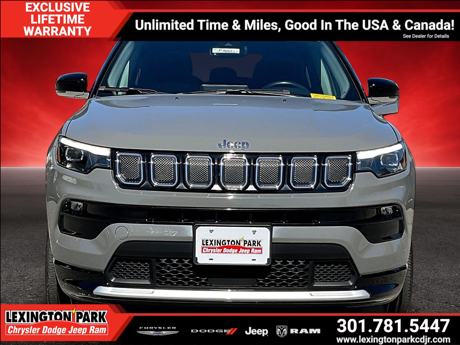 Used 2022 Jeep Compass Limited w/ Elite Group AWD/4WD image 2