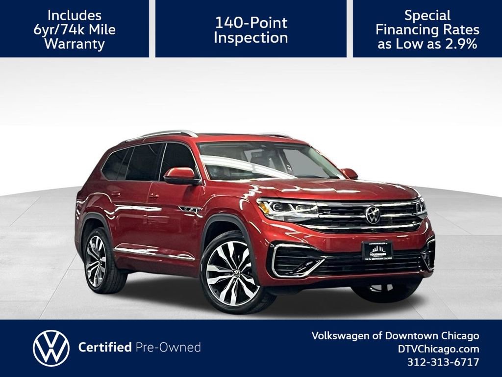 Certified 2023 Volkswagen Atlas SEL Premium AWD/4WD image 1