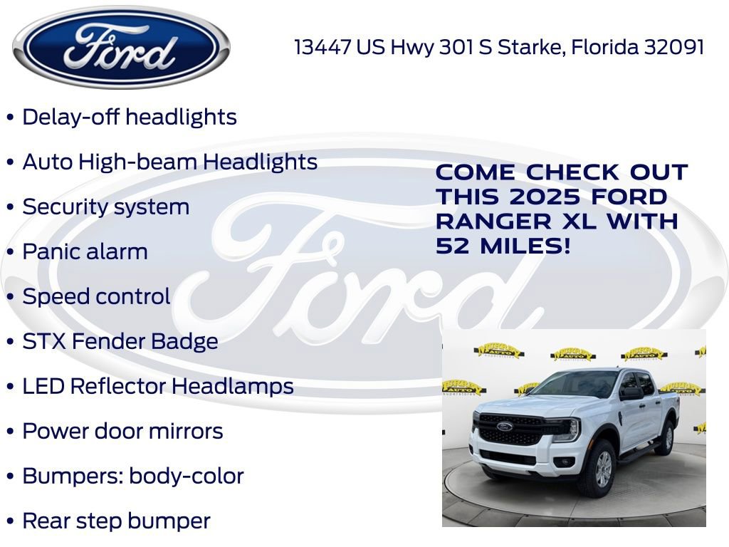 New 2025 Ford Ranger XL w/ Trailer Tow Package image 30