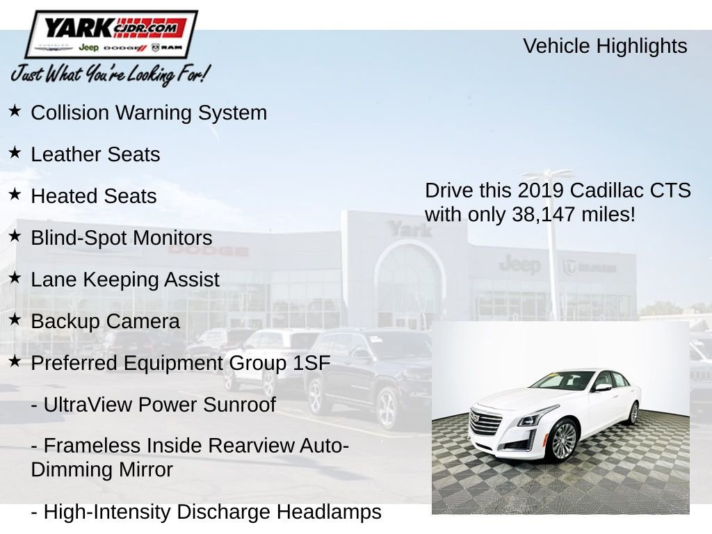 Used 2019 Cadillac CTS Luxury image 8