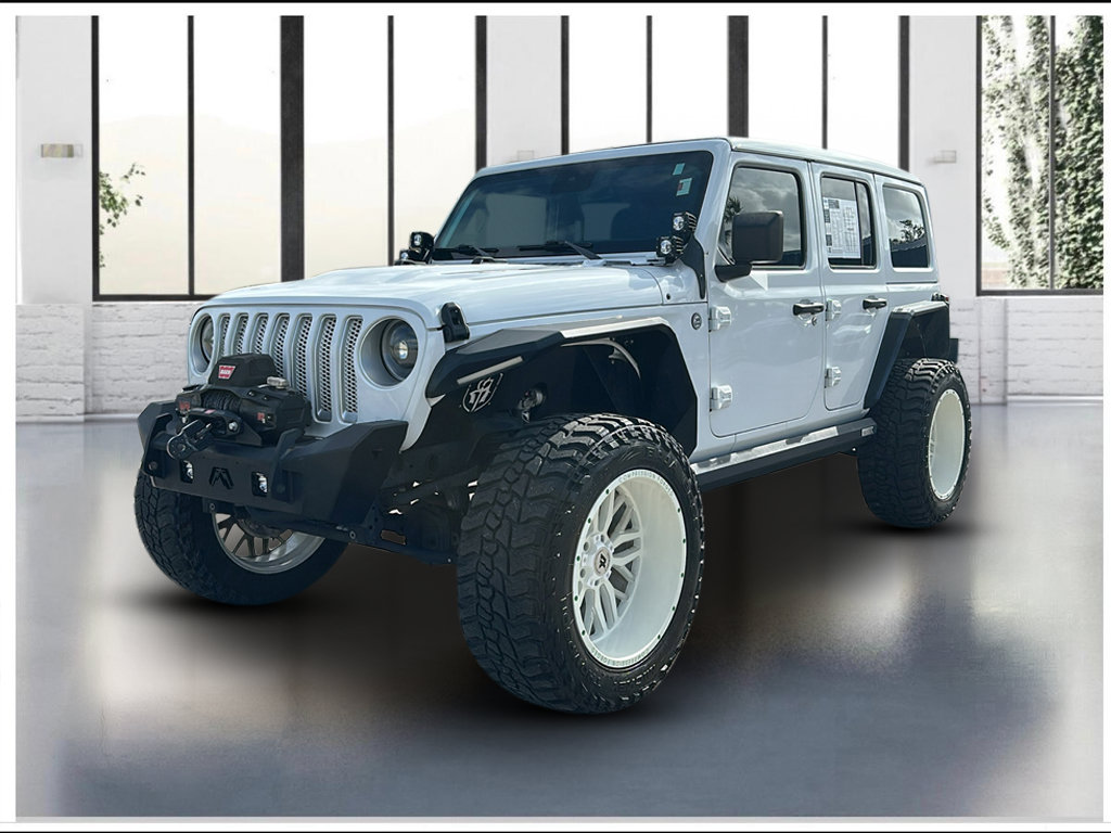 Used 2021 Jeep Wrangler Unlimited Sahara AWD/4WD video 1