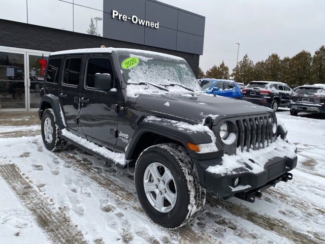 Certified 2020 Jeep Wrangler Unlimited Sport S image 1