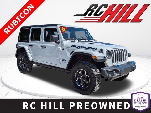 Used 2022 Jeep Wrangler Unlimited Rubicon 4xe w/ Cold Weather Group image 1