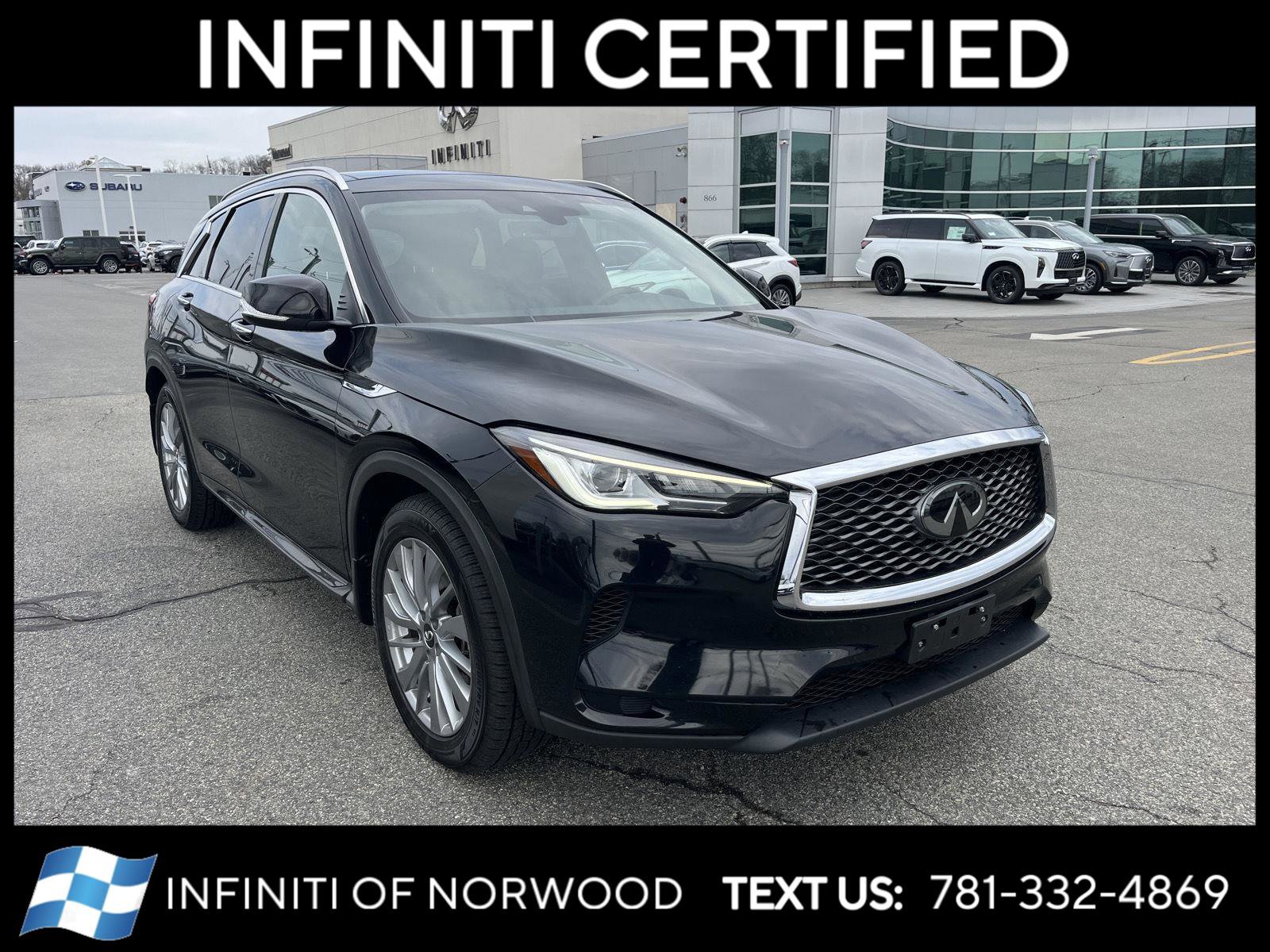 Certified 2023 INFINITI QX50 Luxe AWD/4WD image 1