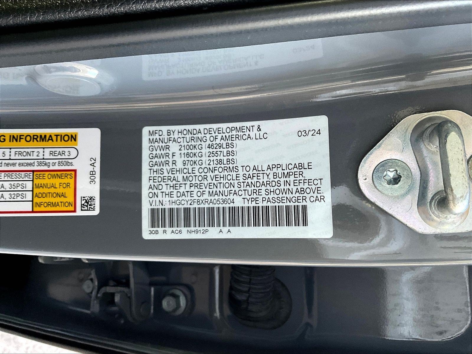 Used 2024 Honda Accord Touring image 19