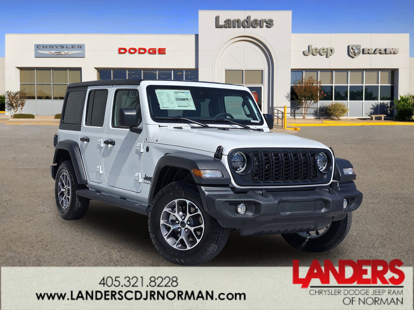 New 2025 Jeep Wrangler Sport S